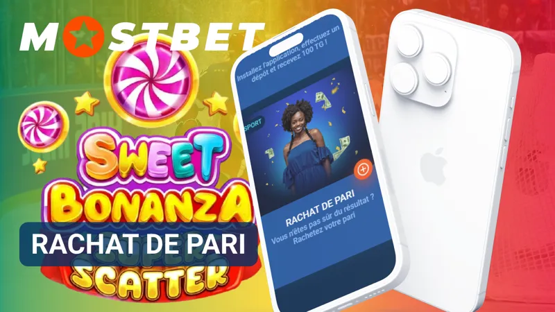 La fonctionnalité de rachat de pari MostBet apparaît comme une option disponible avant la fin de l'événement.