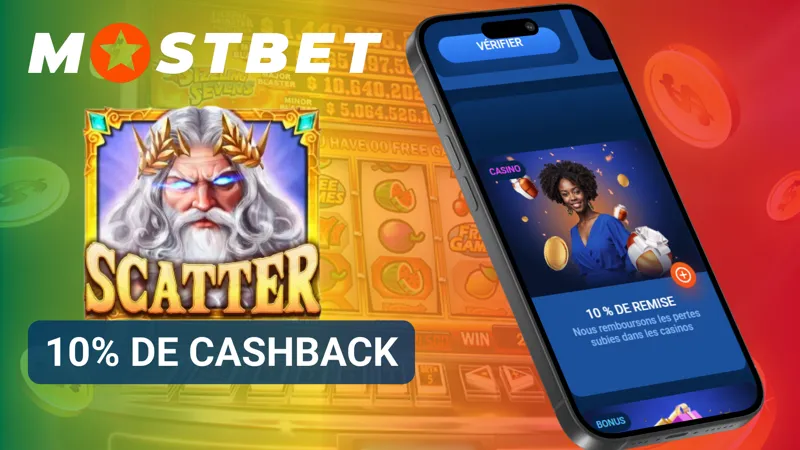 L’offre de cashback MostBet affiche un remboursement partiel applicable à certaines activités éligibles.