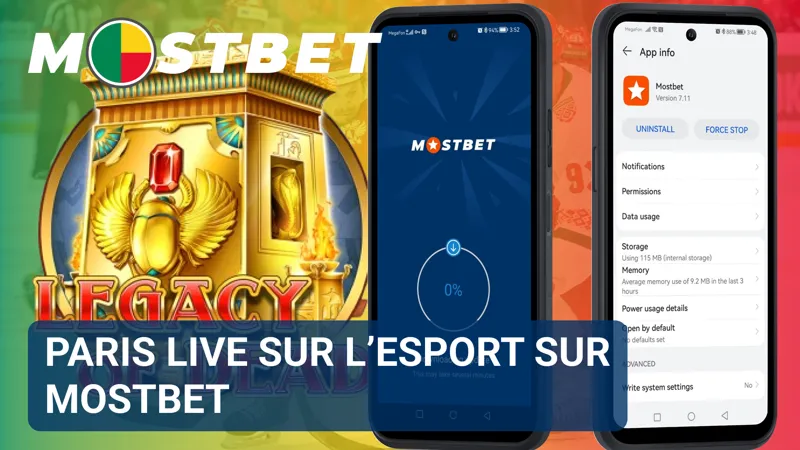 Cotes en direct actualisées pendant un match esport sur la plateforme MostBet.